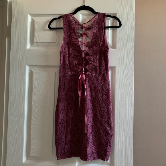 Lace Topshop Bodycon Dress - Picture 4 of 6